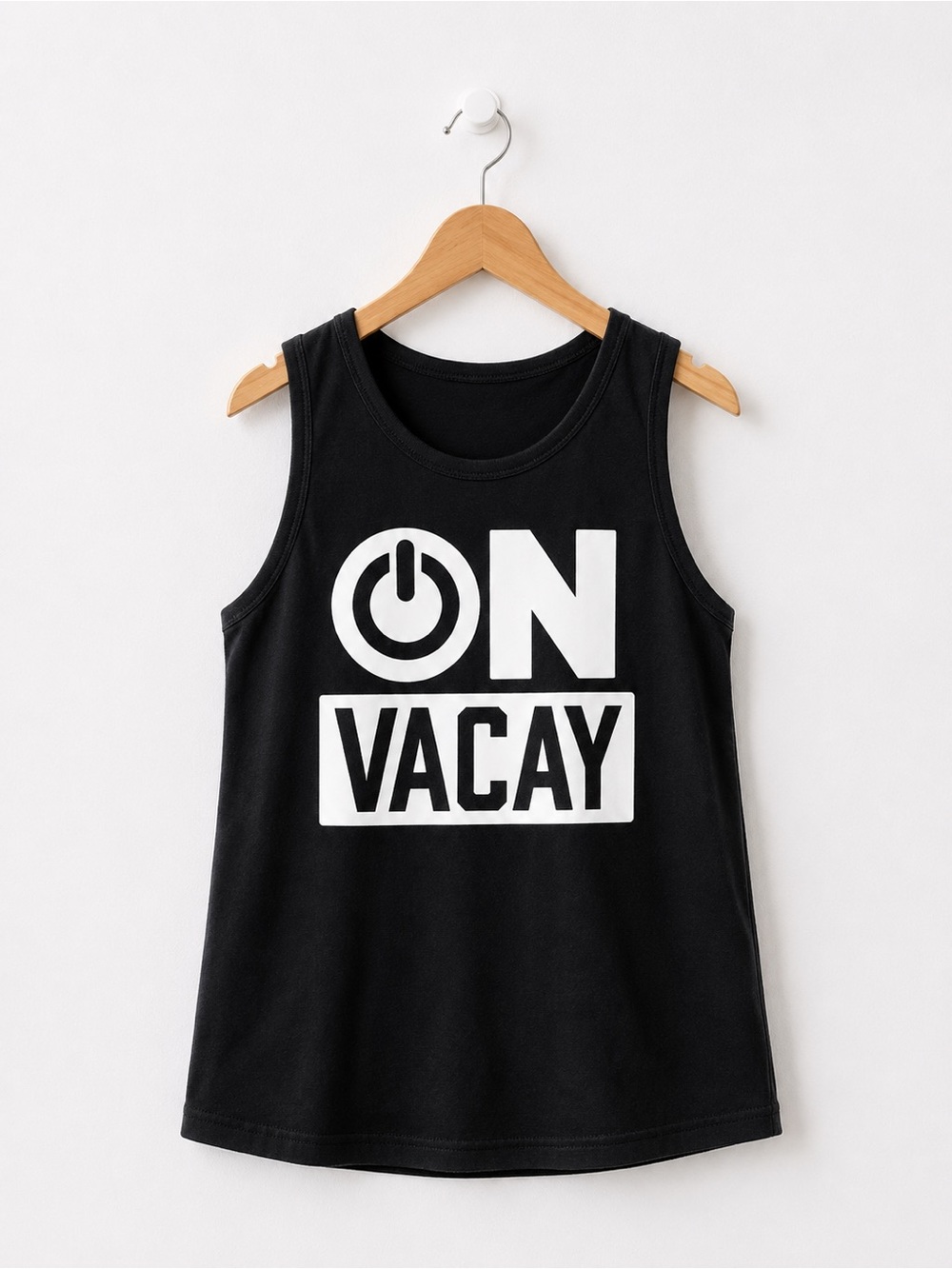 Boys Childrens Place Sport “ON VACAY’ Tank Top Size Medium 7-8
